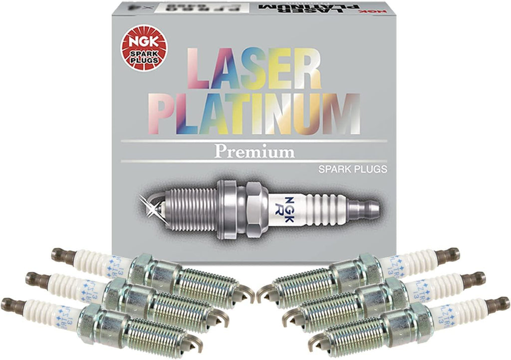 NGK Set of 6 Laser Platinum Spark Plugs for Chrysler Dodge Jeep Volkswagen V6