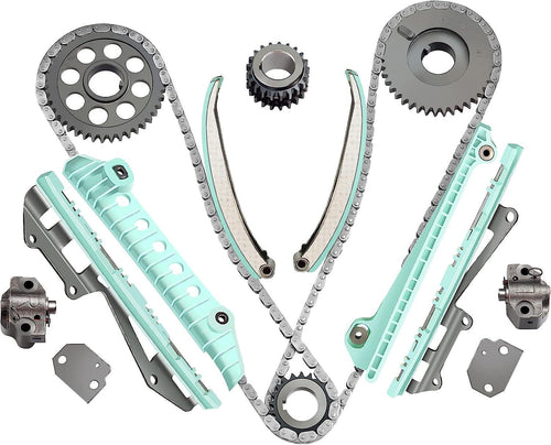 Timing Chain Kit Fits for 1997 2004 9-0387SGX for Ford Crown Victoria E-150 E-250 Club Econoline 4.6L