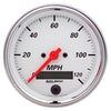 3-3/8 in. SPEEDOMETER 0-120 MPH ARCTIC WHITE - greatparts