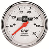 3-1/8 in. IN-DASH TACHOMETER 0-7000 RPM CHEVY VINTAGE - greatparts