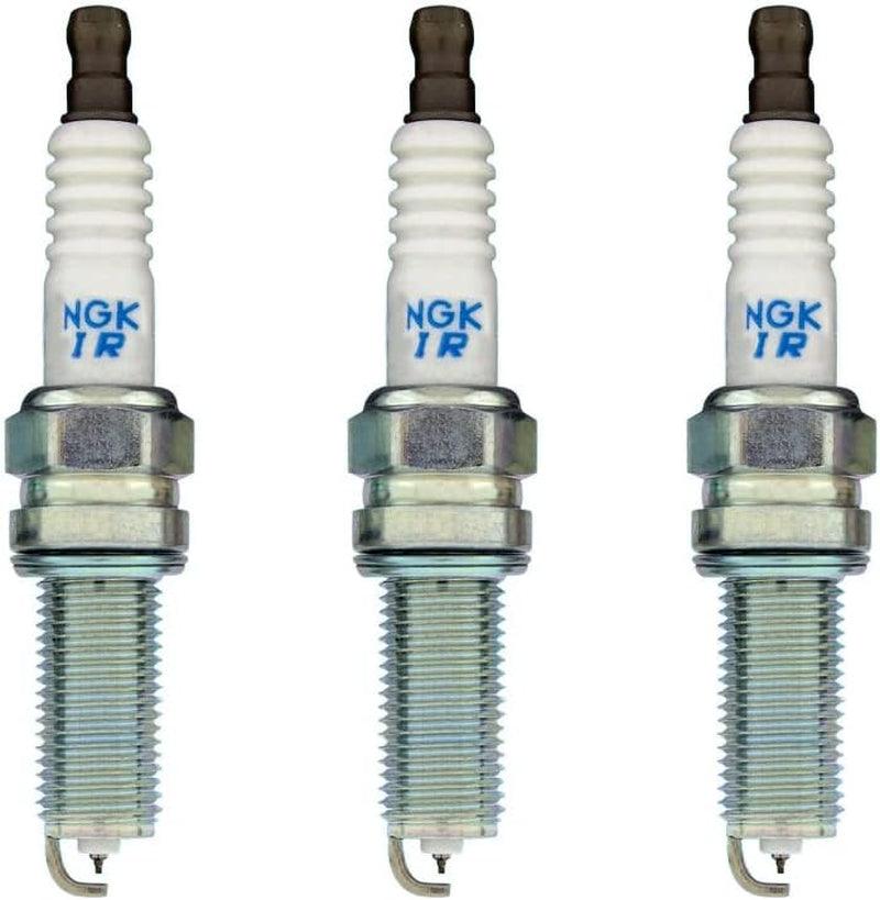 NGK Set of 3 Laser Iridium Spark Plug Gap 0.036" for Smart Fortwo 09-15 1.0L L3
