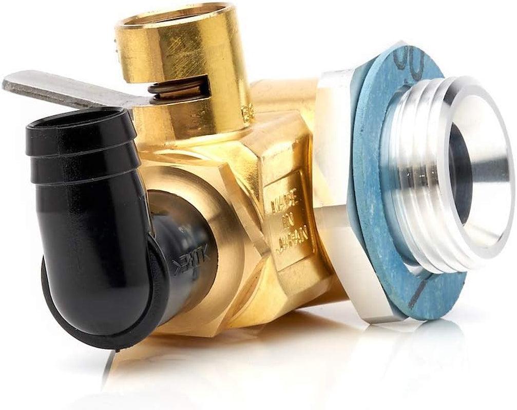 T211SX: ADJUSTABLE OIL DRAIN VALVE with 27MM-2.0 THREAD CONVERTER