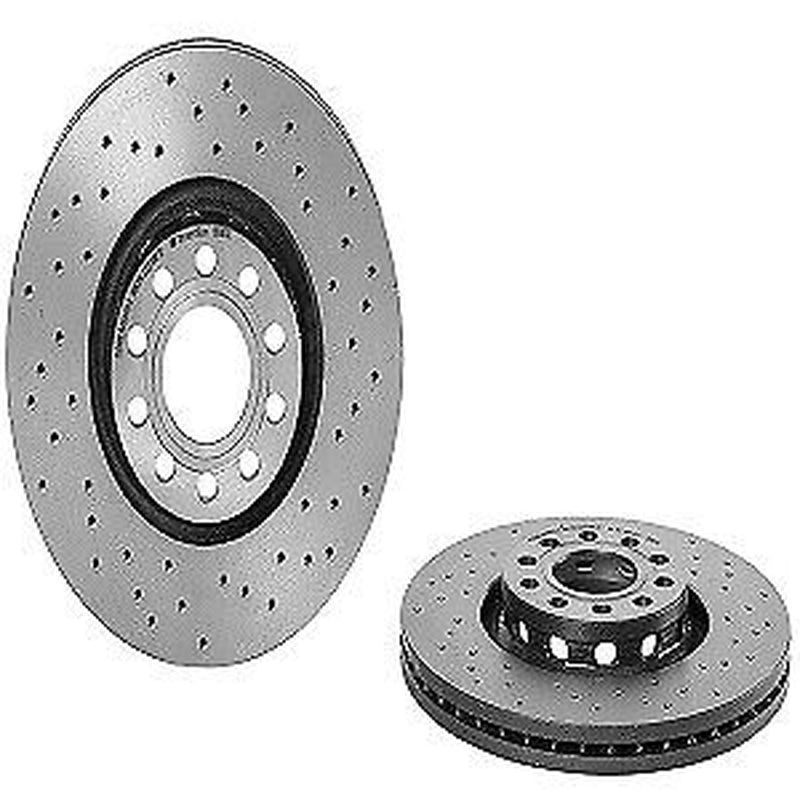 Brembo Front Disc Brake Rotor for Audi (09.8690.1X)