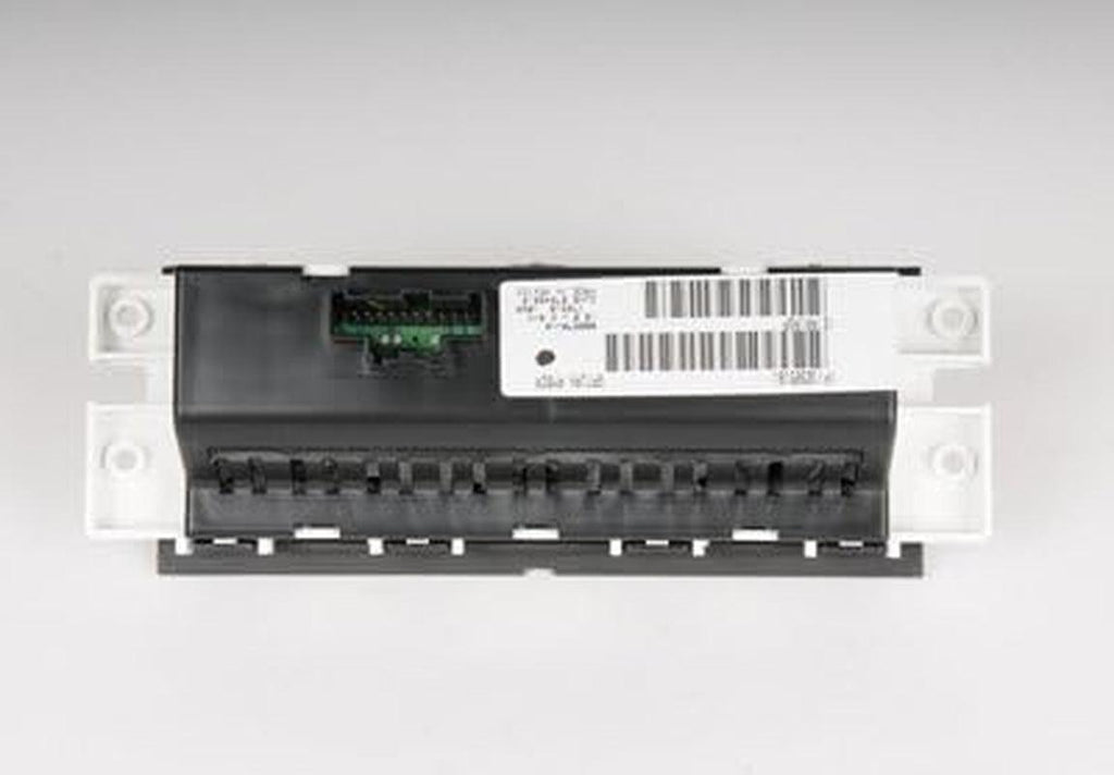 GM Original Equipment 15-73653 Auxiliary Heating and Air Conditioning Control Panel