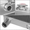 RA-CORONET66-2 2-Row Full Aluminum Radiator Compatible with 1965-1966 Dart / 1966-1969 Charger / 1965-1967 Satellite / 1965-1966 Valient V8 AT/MT