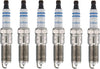 Premium OE Fine Wire Set 6 Double Iridium Spark Plugs for Buick Chevy Ford Mazda