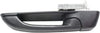 Compatible with Dodge Ram 1500 Exterior Door Handle 2009 2010 Driver Side | Rear | Textured Black | Trim:All Submodels | CH1520139 | 55112385AD