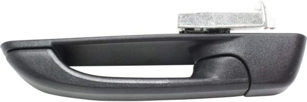 Compatible with Dodge Ram 1500 Exterior Door Handle 2009 2010 Driver Side | Rear | Textured Black | Trim:All Submodels | CH1520139 | 55112385AD