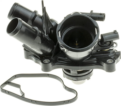 50072 Engine Coolant Thermostat with Water Outlet Housing for Select Mercedes Vehicles, 1 Pack