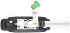 For Ford E-350 Super Duty Exterior Door Handle Rear - Side Sliding Door Smooth Black (1999-2014) | Trim:All Submodels