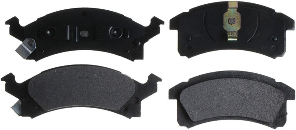 Silver 14D506M Semi-Metallic Front Disc Brake Pad Set with Wear Sensor
