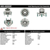 Centric Wheel Bearing and Hub Assembly for 04-05 3 400.45000E