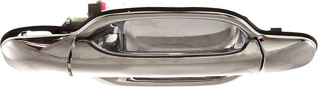 Exterior Door Handle Set Compatible with 2004-2012 Chevrolet Colorado, Fits 2004-2012 GMC Canyon, Fits 2007-2008 Isuzu I-290 Front and Rear, Driver and Passenger Side