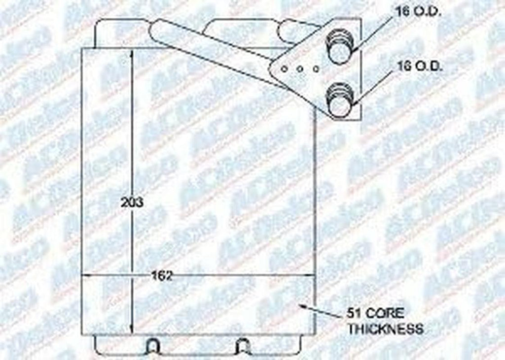 15-62514 Heater Core