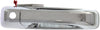 Front Exterior Door Handle Compatible with 2009-2010 Dodge Ram 1500 and 2010 Dodge Ram 2500 / Ram 3500 All Chrome, with Keyhole, Set of 2, Driver and Passenger Side