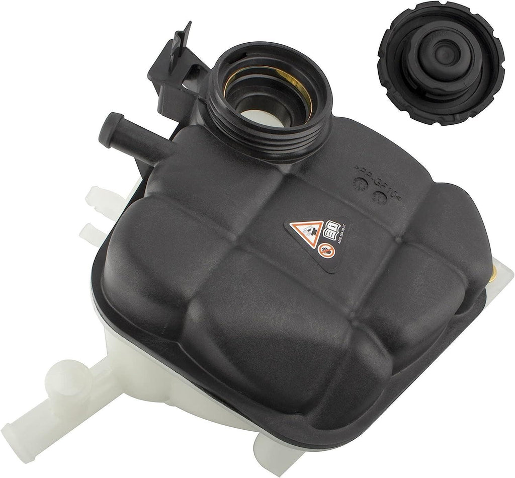 BOXI Engine Coolant Reservoir Bottle Tank W/Cap Fit for Mercedes-Benz X164 W166 GL350 GL450 GL550 GLE350 GLE400 GLE550 GLE63 AMG GLS450 GLS550 ML350 ML550 2012-2018 without Sensor | 1665000049 EPT0126