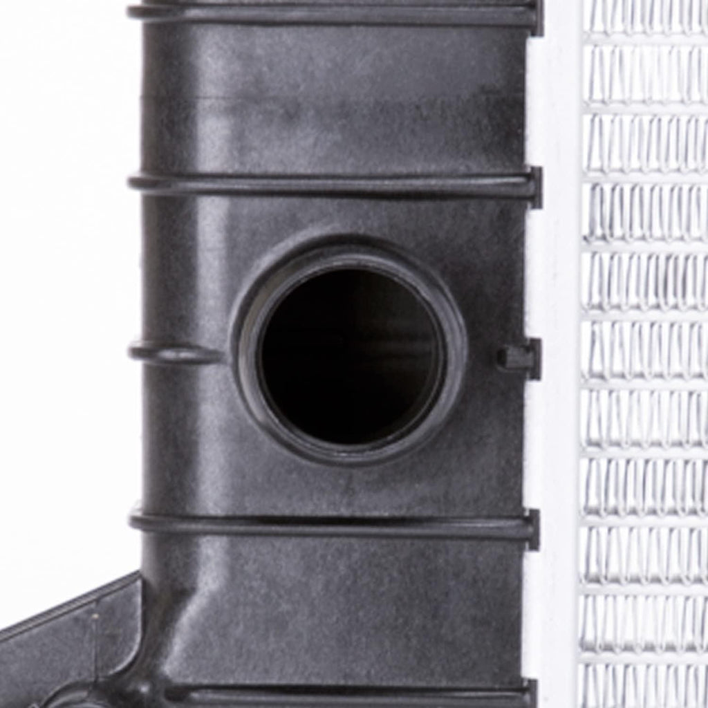 2261 Compatible with CHEVROLET S10 Pickup 1-Row Plastic Aluminum Replacement Radiator , Black