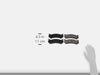 17-785, Z17 Front Ceramic Brake Pads with Hardware