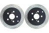 Rear PAIR Stoptech Disc Brake Rotor for 2005-2006 Toyota Corolla (46368)