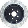 Rear PAIR Stoptech Disc Brake Rotor for 2005-2006 Toyota Corolla (46368)