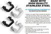 R1 Concepts Front Brakes and Rotors Kit |Front Brake Pads| Brake Rotors and Pads| Optimum Oep Brake Pads and Rotors |Hardware Kit|Fits 2008-2019 Pontiac Vibe; Scion Xd; Toyota Corolla, Matrix
