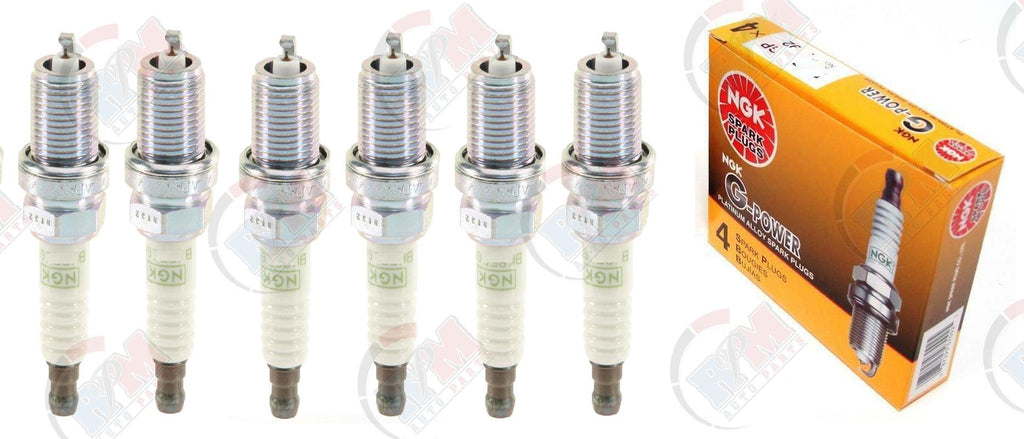 NGK "PLATINUM" Spark Plugs (Set of 6) for 2008-2011 Dodge Nitro 3.7L V6