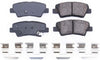17-1445, Z17 Rear Ceramic Brake Pads with Hardware