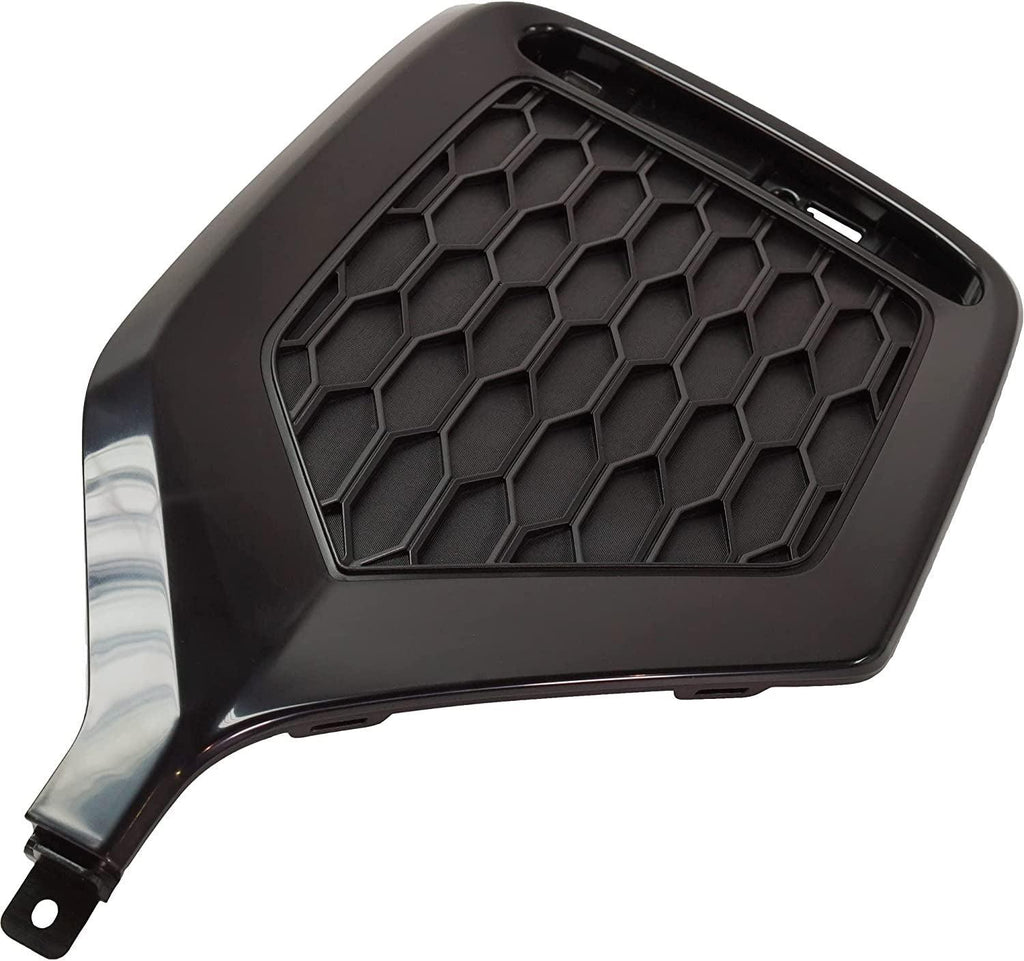 Rear, Driver and Passenger Side Bumper Trim Set of 2 Compatible with 2017-2019 Honda Civic