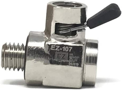 EZ (EZ-107) Silver 12Mm-1.75 Thread Size Oil Drain Valve