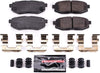 (Z23-1124) Z23 Evolution Sport Brake Pads, Rear, Black