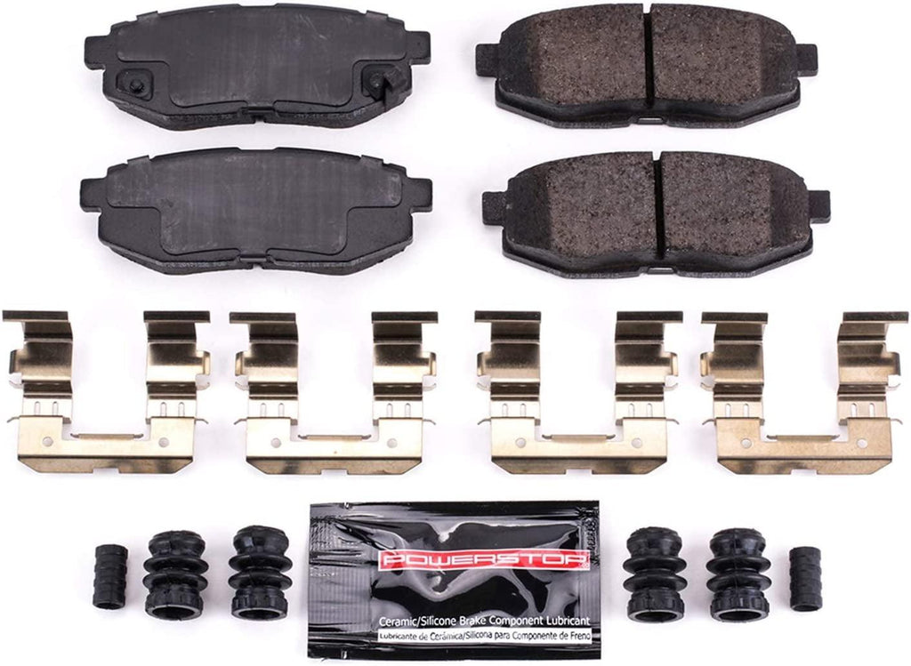 (Z23-1124) Z23 Evolution Sport Brake Pads, Rear, Black
