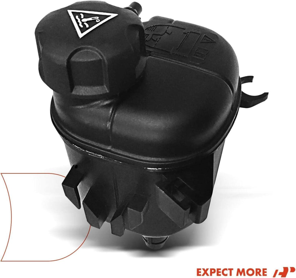 A-Premium Engine Coolant Overflow Recovery Reservoir Tank [W/Cap] Compatible with BMW 540I 2017-2017, 740I 2016-2017, 3.0L, Replace # 17138610655