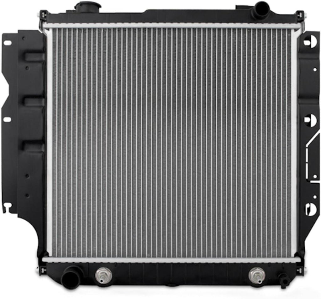 R1015 Plastic End-Tank Radiator Compatible with Jeep Wrangler YJ L4 L6 1997-2006