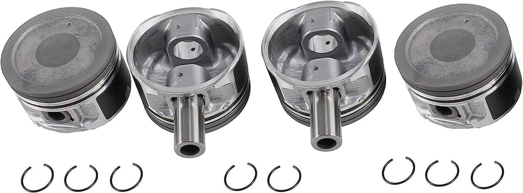 DNJ P939 Piston Set for 1994-2004 / Toyota / 4Runner, T100, Tacoma / 2.7L / DOHC / L4 / 16V / 2694Cc / 3RZFE