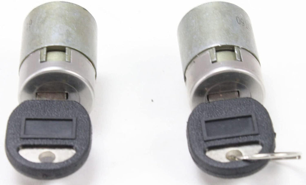 Exterior Door Handle Set of 3 Compatible with 1988-1994 Chevrolet C1500, Fits 1992-1994 GMC Yukon, Fits 1988-1994 Chevrolet K1500 & 1988-1994 Chevrolet C2500 Front, Smooth Black