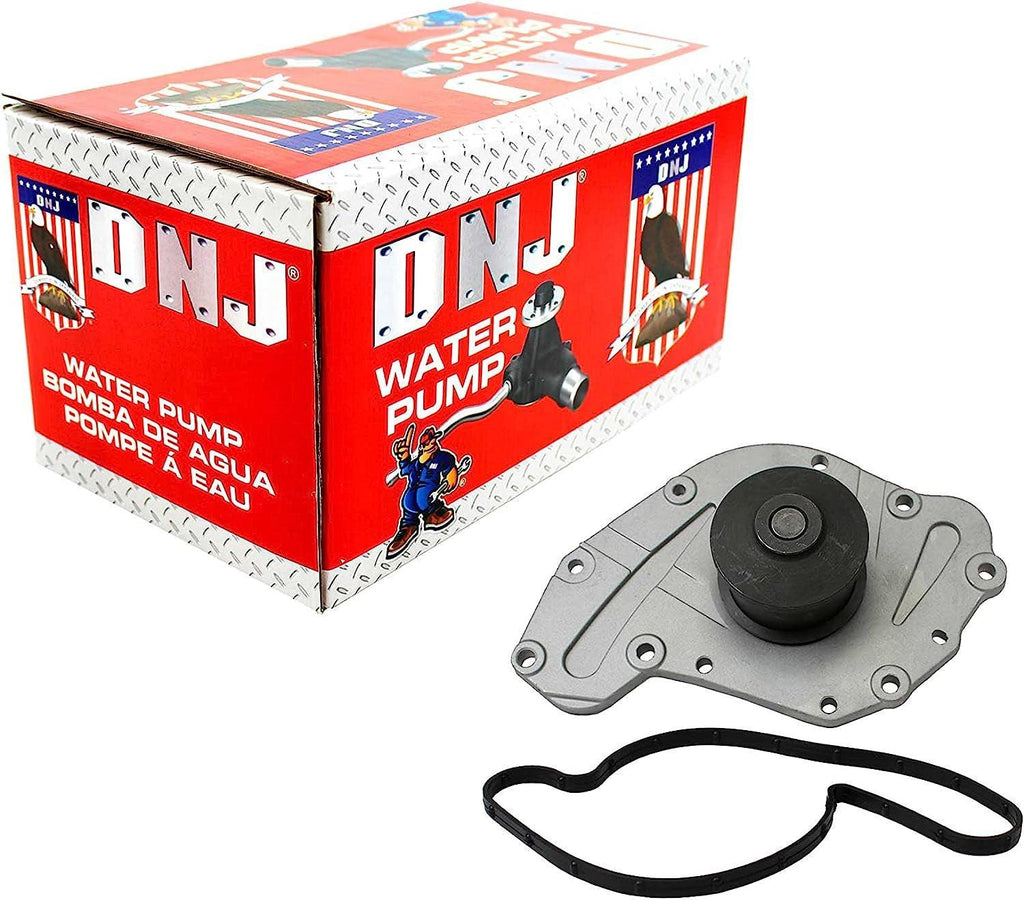 DNJ WP1150 Water Pump/For 2005-2011/ Chrysler, Dodge, Volkswagen/ 300, Avenger, Challenger, Charger, Grand Caravan, Journey, Magnum, Nitro, Pacifica, Sebring, Town & Country/ 3.5L, 4.0L/ SOHC