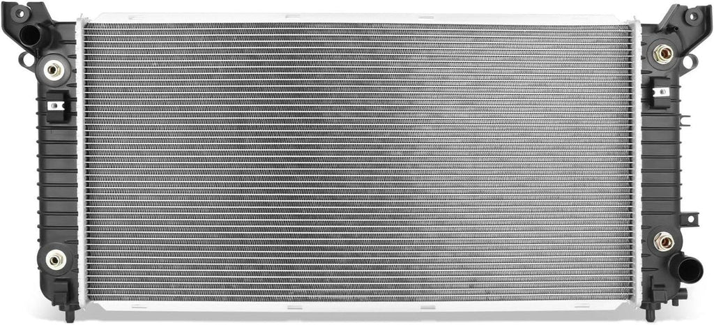 OEM-RA-13569 OE Style 1-Row Aluminum Cooling Radiator Compatible with 15-17 Silverado 1500/15-16 Sierra 1500/15-20 Escalade ESV Yukon 5.3L 6.0L 6.2L AT