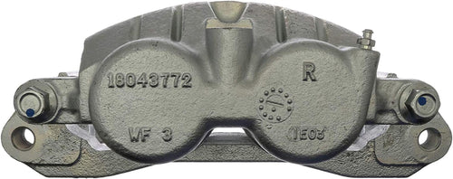 Gold 18FR2008C Rear Passenger Side Disc Brake Caliper Assembly (Friction Ready Coated), Remanufactured