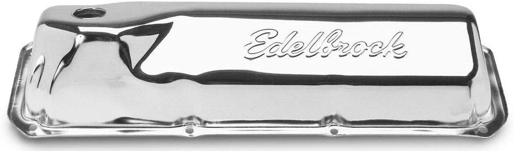 Edelbrock  Signature Series Chrome Valve Covers - Set of 2