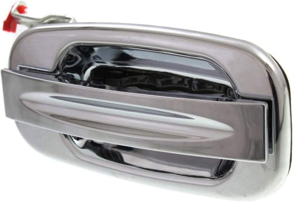 For Chevy Silverado 2500 HD Exterior Door Handle 2001 02 03 04 05 2006 Rear Passenger Side Chrome | Trim:All Submodels