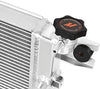 MMRAD-WRA-07V2 Aluminum Radiator Compatible with Jeep Wrangler JK 2007-2017 Silver