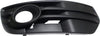 Front Fog Lamp Molding Compatible with 2009-2012 Audi Q5 Set of 2 Passenger and Driver Side Primed