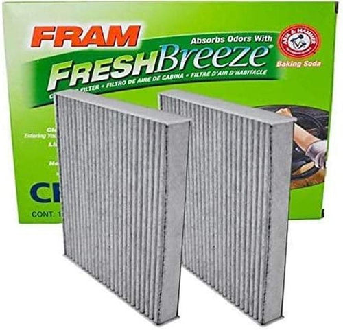 CF10285 Fresh Breeze Cabin Air Filter with ARM & HAMMER Baking Soda & Activated Carbon (Pack of 2)