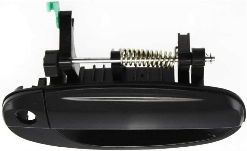 for Chevy Aveo Exterior Door Handle Front Passenger Side Smooth Black 2004-2008 | with Key Hole | Trim:All Submodels | GM1311173 | 96409549