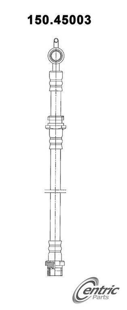 Centric Brake Hydraulic Hose for 1981-1985 GLC 150.45003