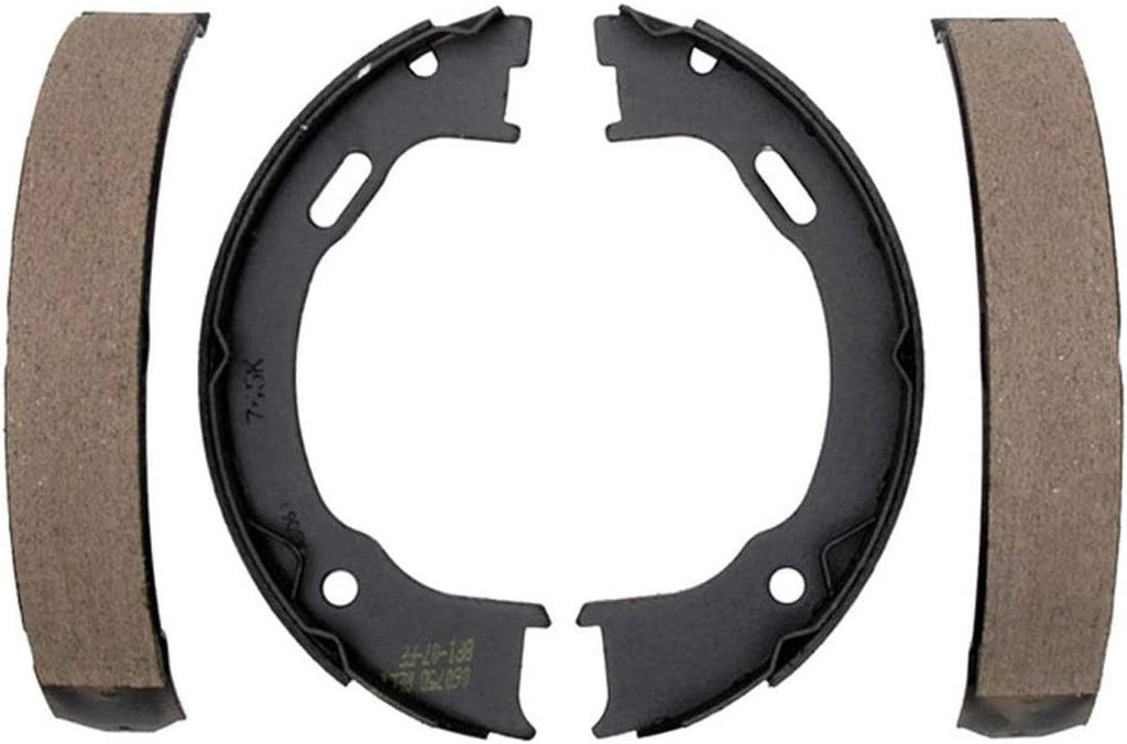 Element3 Replacement Drum-In-Hat Rear Parking Brake Shoes Set - for Select Year Ford, Jeep, Lincoln and Mercury Models (745PG)