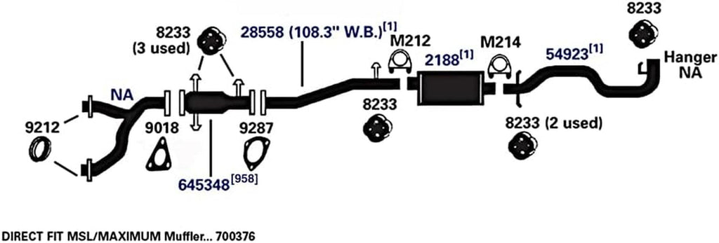 54923 Exhaust Tail Pipe