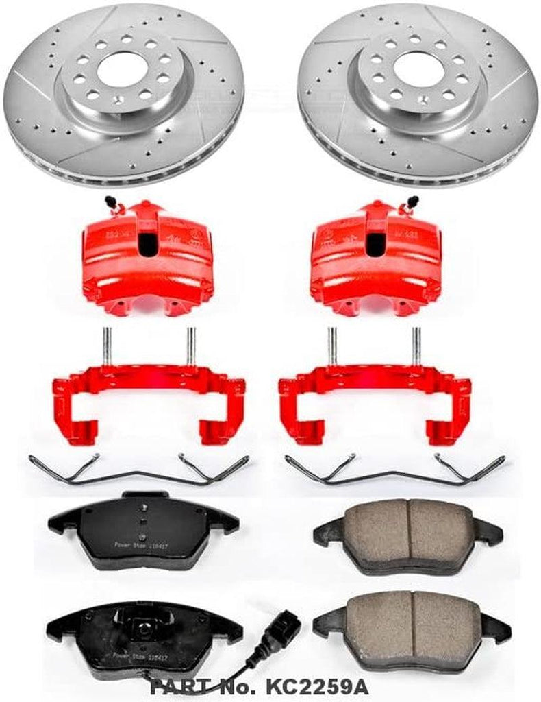 (KC2259A) 1-Click Performance Brake Kit with Calipers