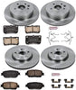 KOE4072 Autospecialty Front and Rear Replacement Brake Kit-Oe Brake Rotors & Ceramic Brake Pads