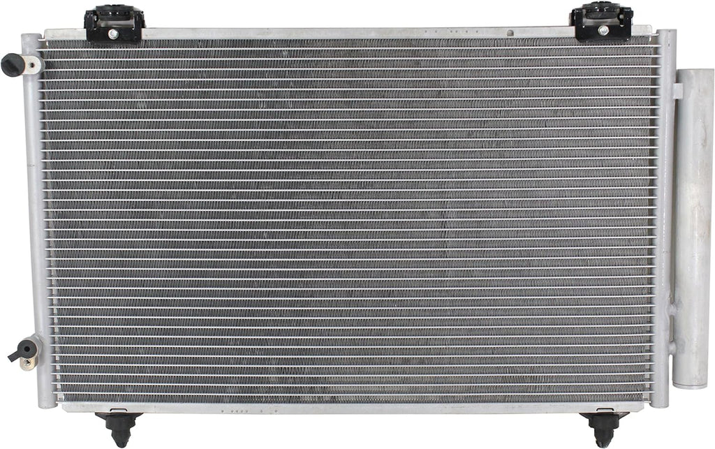 Kool Vue A/C Condenser Compatible with 2003-2004 Toyota Matrix, Fits 2003-2004 Corolla with Receiver Drier Aluminum Core TO3030184